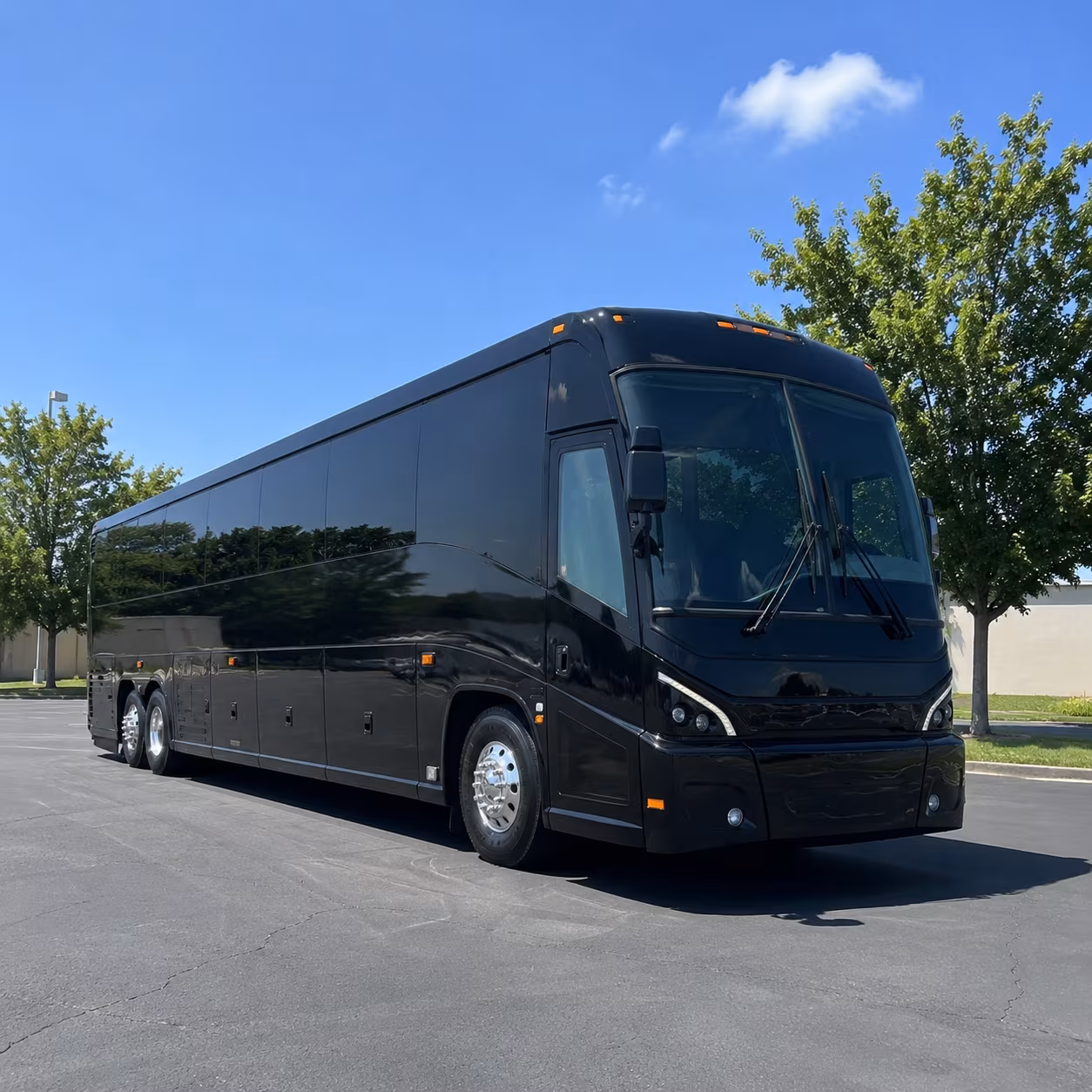 lawrence 56 passenger charter bus