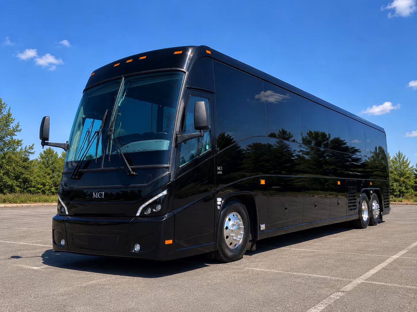 lawrence charter bus