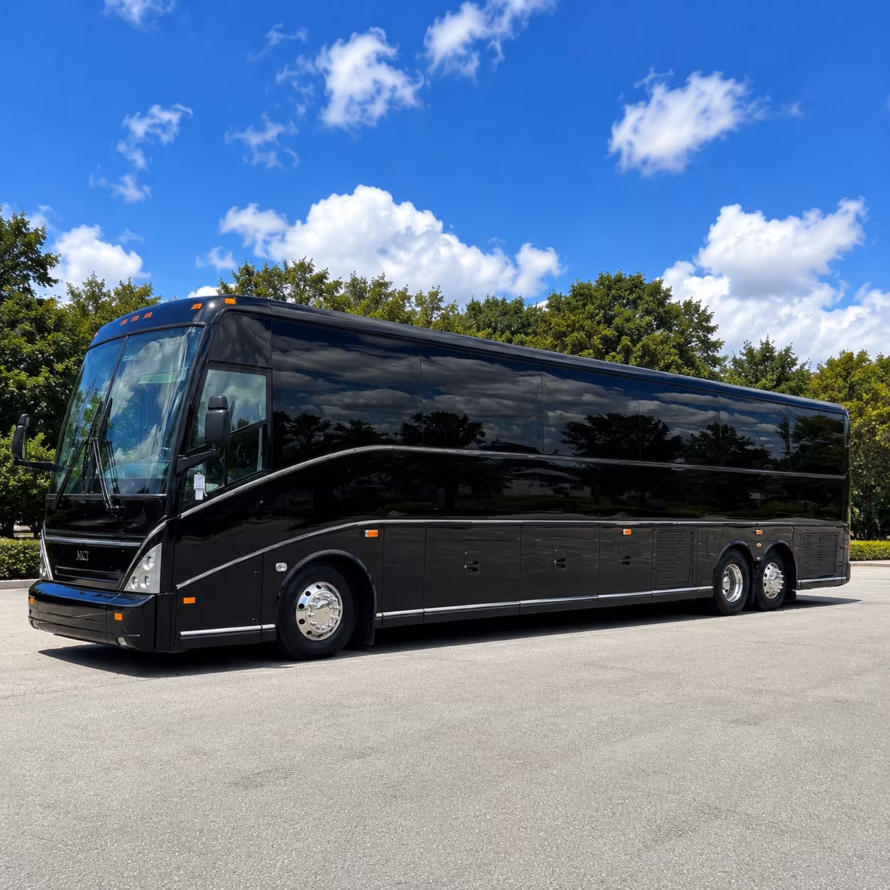lawrence concert charter bus rental
