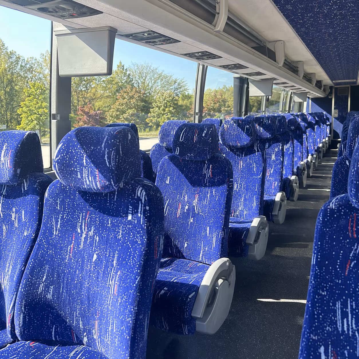 lawrence government military charter bus rental