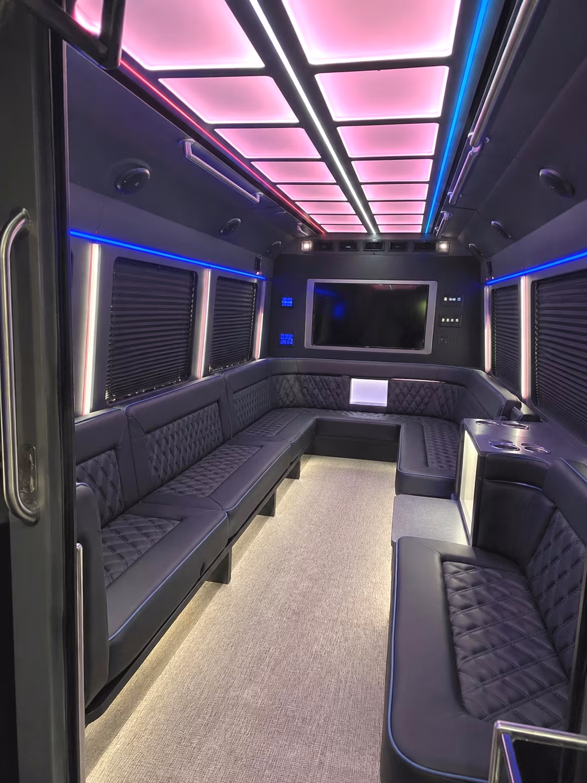 lawrence holiday party bus rental
