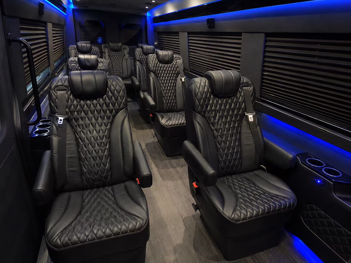 lawrence sprinter van with driver inside