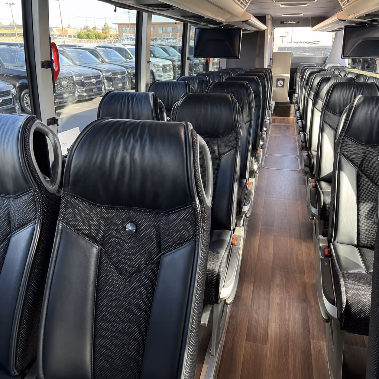 lawrence wedding charter bus rental