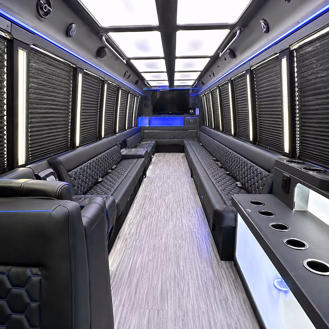 party buses for concert nights on massachusetts street